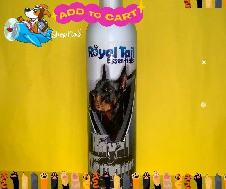 Royal Tail Essentials Royal Armour Tick and Flea Control Shampoo For
