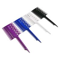 【CC】 Hair Dyeing Comb Weave Tail Pro-hair Coloring Highlighting Weaving Cutting Brushes for Hairdressing