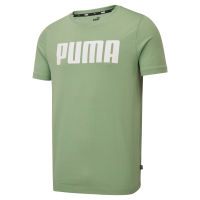 PUMA BASICS - เสื้อยืดผู้ชาย Essentials สีเขียว - APP - 84722308