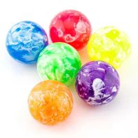 【YF】☼✾ↂ  1Pcs Rubber Bouncy Large 55MM Balle Rebondissante Grosse Brinquedos Para Meninos Meninas De 3 A 7 Anos Kinder Spielzeuge