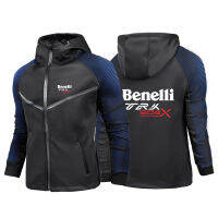 Mens Autumn Benelli TRK 502X Print Jackets Customize Racing Suits Hoodies Decal Sweatshirts Zipper High street Popular Coats