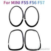 2pcs Car Lamp Ring Cover Case Replacement Car Headlight Frame Cover Housing Decoration Stickers for Mini Cooper F55 F56 F57