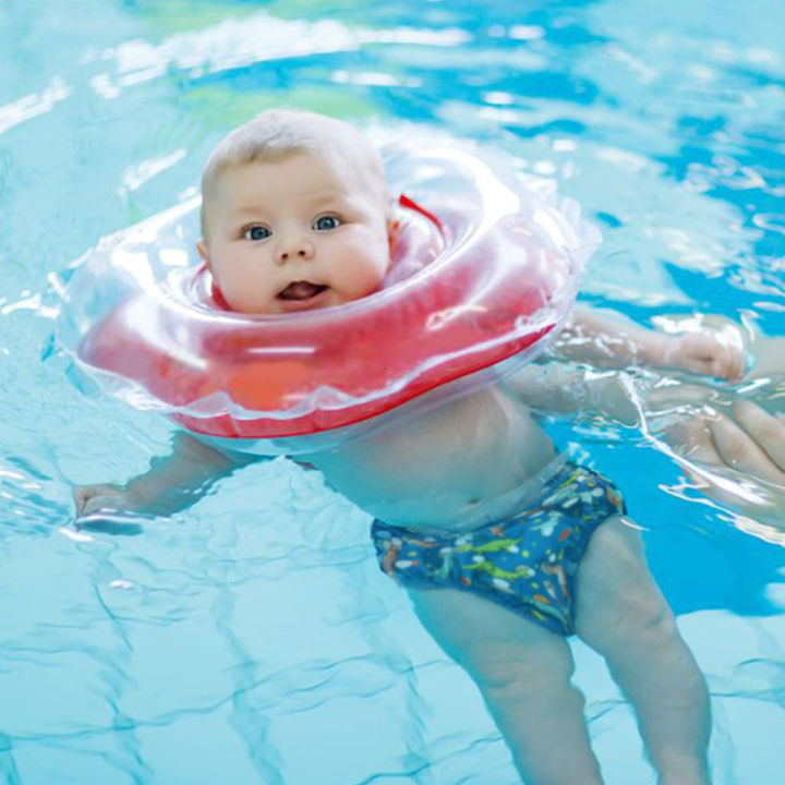 ผ้าอ้อมว่ายน้ำสำหรับเด็กแบบนำกลับมาใช้ใหม่ได้ผ้าอ้อมแห้งเร็วขนาดปรับได้-3-24-เดือน