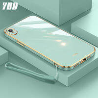 YBD เคสโทรศัพท์เดิมสำหรับ Vivo,ฝาปิดโทรศัพท์ซิลิโคนเคลือบลายคู่รักแฟชั่นหรูหราสำหรับ Vivo Y91C Y91 Y1S