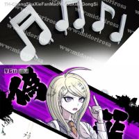 【hot】№  Prendedor de cabelo para cosplay acessório cosplay danganronpa v3 akamatsu kaede note