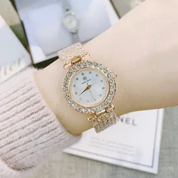 Đồng hồ nữ Dior đính đá mặt tròn đá 7 màu sang trọng phong cách hàn quốc   Shopee Việt Nam