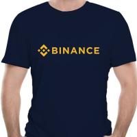 เสื้อยืด แบบเข้ารูป เข้ารหัส อินเทรนด์ Binance  694N