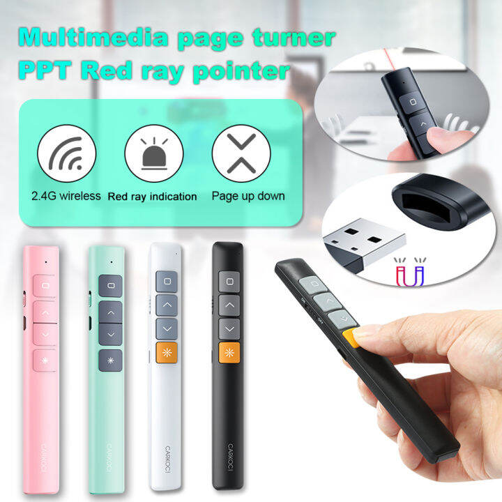 3Tech mall Wireless Presenter Pointer Remote Presentation Clicker