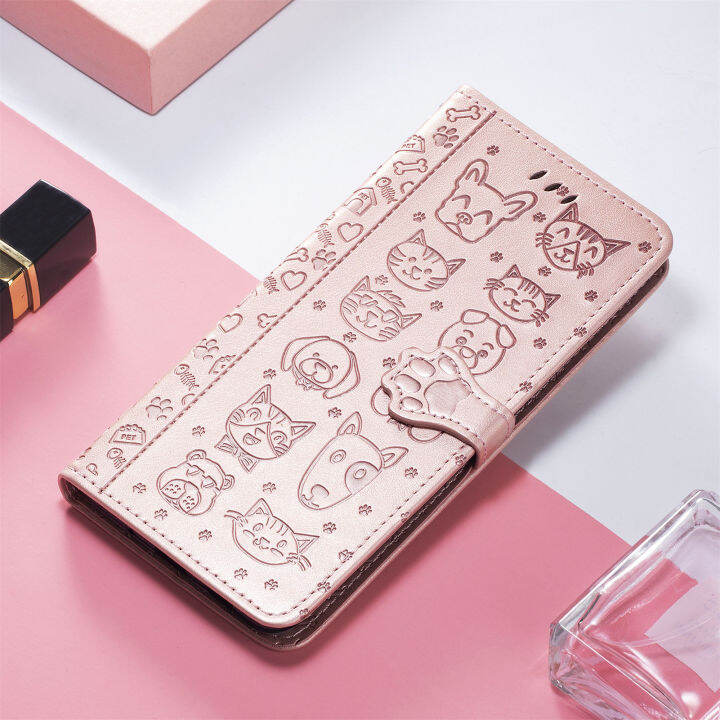 oneplus-9-case-cartoon-embossing-pu-wallet-leather-case-oneplus9-flip-phone-cover-back-casing