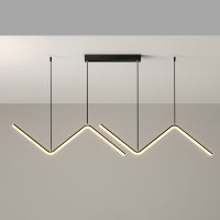 Modern Led Chandelier Lamp For Kitchen Dining Room Minimalist Design Home Decor Creative Restaurant Suspension Light Fixture