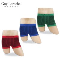 Guy Laroche กางเกงในชาย Seamless รุ่นแฟชั่น (TRUNKS) PACK 1 ชิ้น มีให้เลือก 3 สี (JUU6815S0)