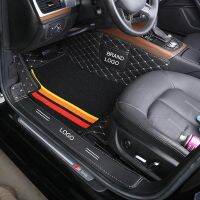 ✙□ Custom Fit Car Floor Mats Double Layers Durable Leather Carpet For Front Seat (Only For one seat)