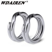 【hot】㍿ 100pcs Fishing Rings Split Strengthen Connecting Accessories