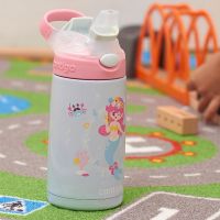 American contigo childrens insulation cup straw cup kettle student baby kindergarten leak-proof water cup