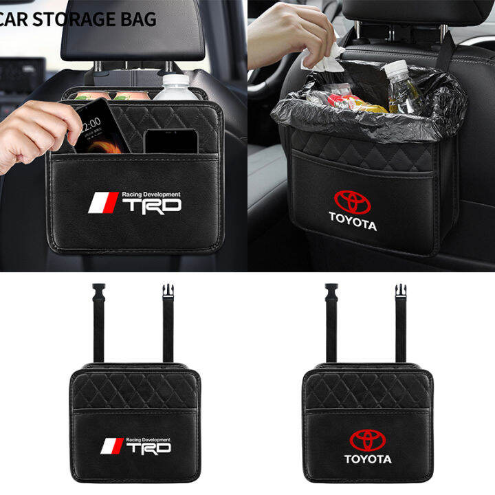 Car Organizer Storage Bag Universal Car Rear Seat Storage Bag Can