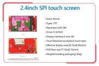 MCU พอร์ตซีเรียล SPI Seriesctouch 2.4/2.8/3.2/3.5นิ้วหน้าจอระบบสัมผัส TFT โมดูล LCD ป้องกัน SPI สำหรับบอร์ดพัฒนา STM32