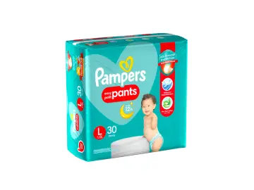 PAMPERS, Baby Dry Pants Value Diaper Large 30s Promo Pack