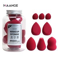 Magefy Beauty Sponge Soft Flexible Hypoallergenic Durable Blender 8 Pcs.