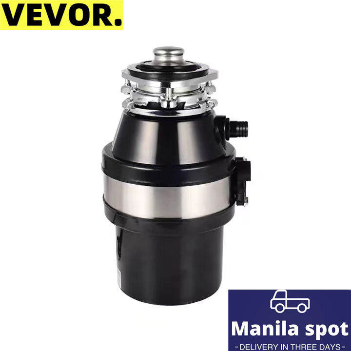 VEVOR 560W Food Waste Disposer Food Residue Garbage Processor Sewer