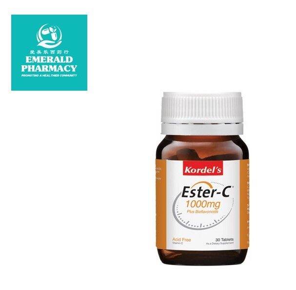 Kordel's BioEster C Vitamin C 1000mg (30's) Lazada