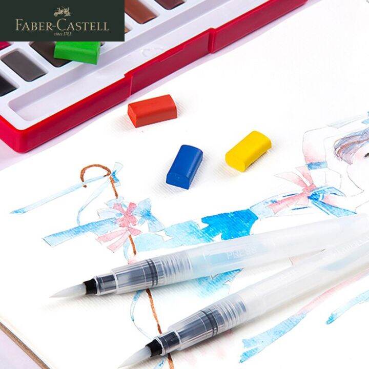 faber-castell-refillable-water-color-brush-soft-art-supplies-watercolor-brush-ink-pen-for-painting-calligraphy-drawing-583307