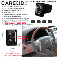 CAREUD U912-WF รถ TPMS ภายนอก Car ระบบการตรวจสอบแรงดันยางรถยนต์ Car รถ TPMS สำหรับโตโยต้าคัมรี่2006-2016ต้องใช้รูบอดขนาดช่อง34*23.5มม. (สูง * กว้าง)