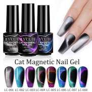 LILYCUTE 9D Cat Magnetic Nail Polish Gel Soak Off UV LED Nail Art Gel