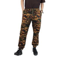 กางเกงจ๊อกเกอร์ลายคาโม่ BOVY CAMO JOGGER PANTS 6019