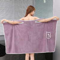 Wearable Soft Bath Towel Fashion Women y Wearable Quick Dry Magic Bathing Beach Spa Bathrobes Wash Clothing Beach Dresses