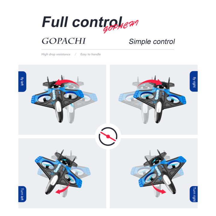 2-4ghz-rc-aeroplane-auto-return-6ch-rc-เครื่องบินปีกคงที่งานอดิเรกของเล่นสำหรับผู้เริ่มต้น