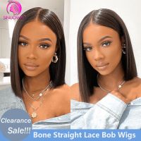 【LZ】✎☁  Straight Bob Wig T Part Wigs Brazilian 100  Human Hair Lace Part Wigs For Women Cheap Lace Closure Front Hair Wig Natural Color