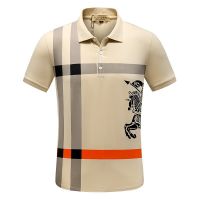 2023 3Colors Mens Polo Shirt Short Sleeve Collar Shirt Polyester material Business Wear Comfortable Top（Contact the seller, free customization）