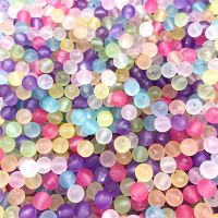 COD DSFDSFEEEE 6mm/8mm/10mm Acrylic Macaron Matte Frosted Beads For DIY Jewelry Bracelet Beading