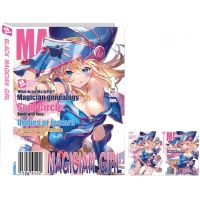 80Pcs Yu Gi Oh Anime Collection Card Book Black Magician Girl Magazine Style Cute Card protective Cover Folder Album Gifts Toy