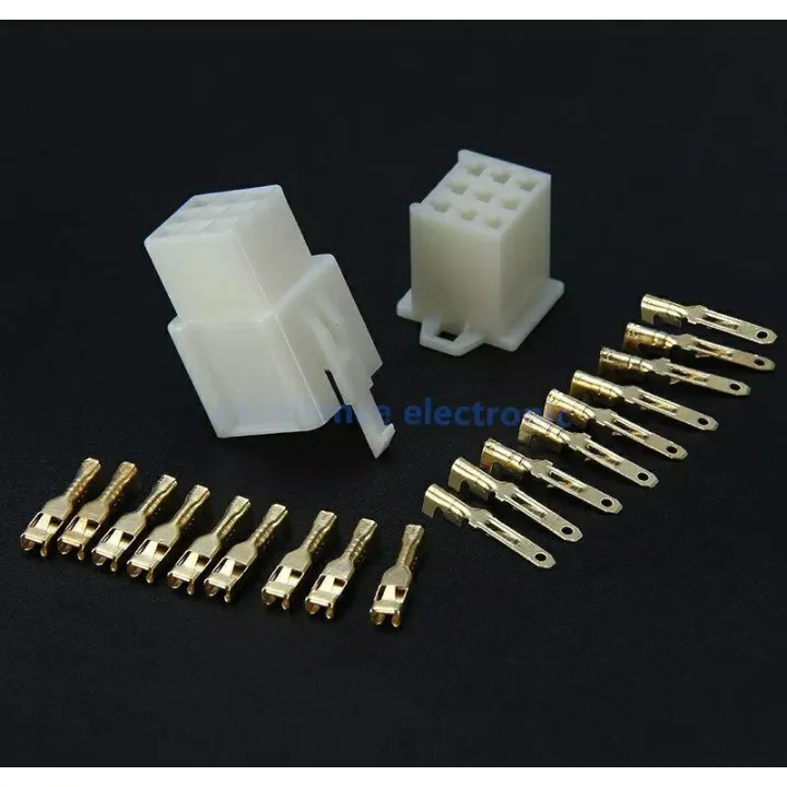 Isi Set Soket Pin Soket Konektor Socket Connector Kabel Gepeng