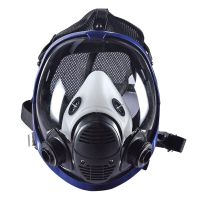 6800 Gas Mask With Filters/Cottons Anti-Dust Full Face Respirator For Spray Paint Chemical Welding Anti-Fog Goggles