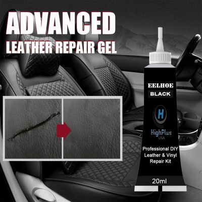 【LZ】♈  Leather And Vinyl Repair Kit - Furniture Couch Car Seats Sofa Jacket Scratch Repair Cream 2PCS Black White Drop Shipping
