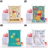 ┇☸ Winnie the Pooh towel cartoon bath towel thick soft absorbent towel pet towel cartoon bath towel handkerchief