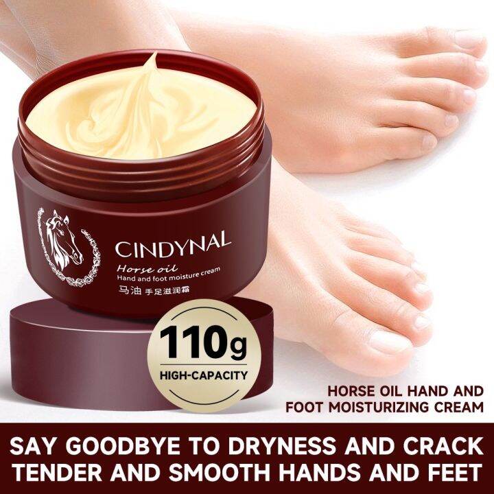 110g Horse Oil Callus Remover Foot Care Cream For Cracks And Dry