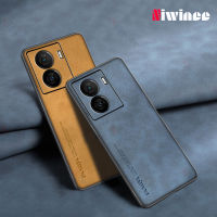 NIWINEE เคสหนังสุดหรูสำหรับ VIVO IQOO Z7 5G/IQOO Z7x 5G ปลอกนุ่มทันสมัยใส่สบายเคสกันกระแทกมือถือมือเคสโทรศัพท์