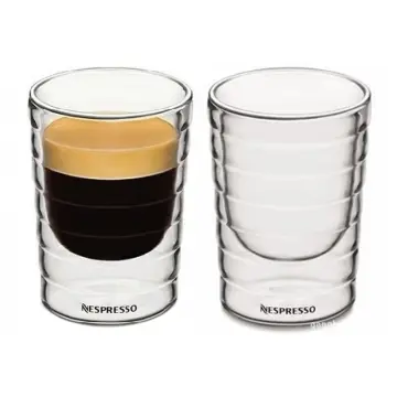 350ml) hand blown Double Wall Glass cup Nespresso coffee mug and cups  thermal glass 