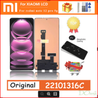 จอ Lcd แบบดั้งเดิมสำหรับ Xiaomi Redmi Note 12 Pro 5G 22101316C ชิ้นส่วนจอสัมผัสแอลซีดีของเครื่องแปลงดิจิทัลสำหรับ Redmi Note 12 Pro + 12Pro Plus