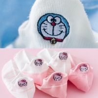 COD DSFRDGERGWR Womens Socks cartoon socks Hello Kitty socks Doraemon socks