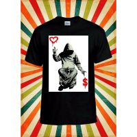Love Or Money Card Game Funny Cool Men Vest Tank Top T Shirt