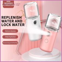 Mini Nano Water Mist Sprayer 30ml Rechargeable handheld Moisturizing Water Replenishing Sprayer Beauty Instrument humidifier (hot sale)