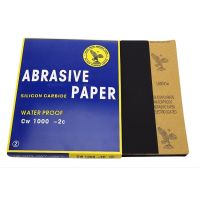 กระดาษทรายกันน้ำ แพ็ค10แผ่น ความละเอียดให้เลือกตั้งแต่80-2000 /กระดาษทรายน้ำคุณภาพ กระดาษทรายขัดไม้ ขัดเหล็ก ขัดรถ