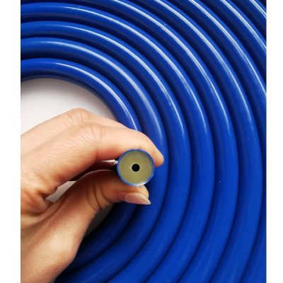 ☈ 100cm spearfishing band sling rubber tube nature latex 2.5mm/3mmx14mm/2mmx14mm blue nature pure latex speargun scuba dive freedive equipm