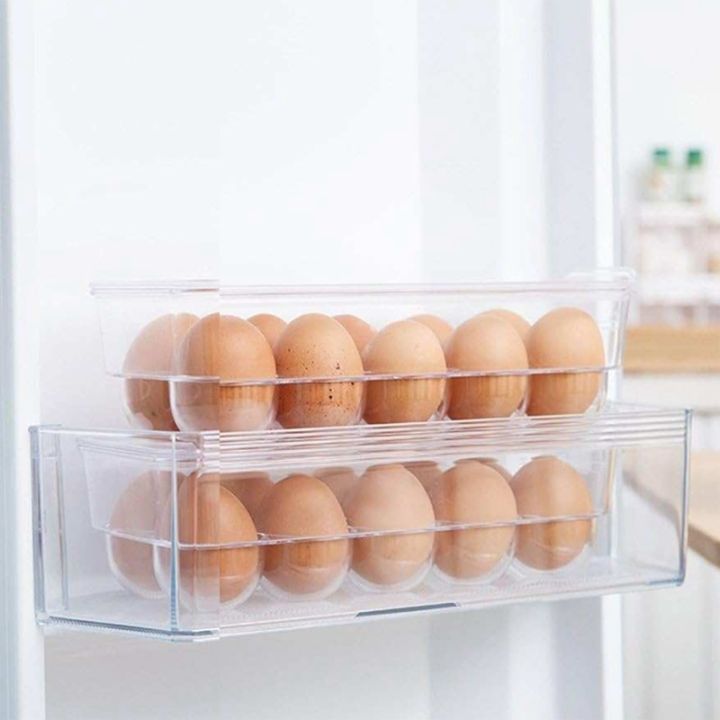 30-egg-holder-refrigerator-storage-box-container-egg-storage-box-egg-tray-for-eggs-tray-with-lid-kitchen-utensil-organizer-3pack-clear