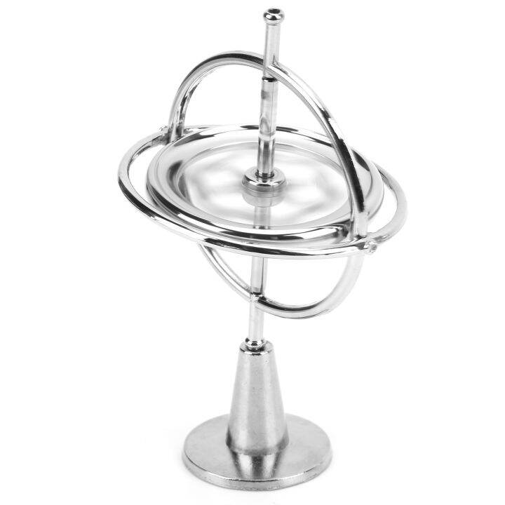 [Wondering] Metal Gyroscope Anti Gravity Rotating Top Gyroscope Balance