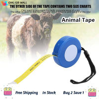 Animal Tape Measure Portable Retractable Measuring Tape for Farm Equipment Cattle Pig Body Weight Waist Measurement